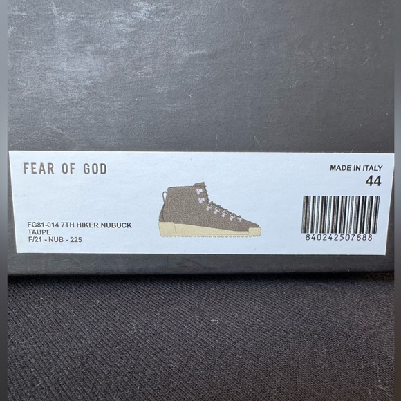 Fear of God 7th collection Hiker Boots sz 44 - Picture 11 of 11